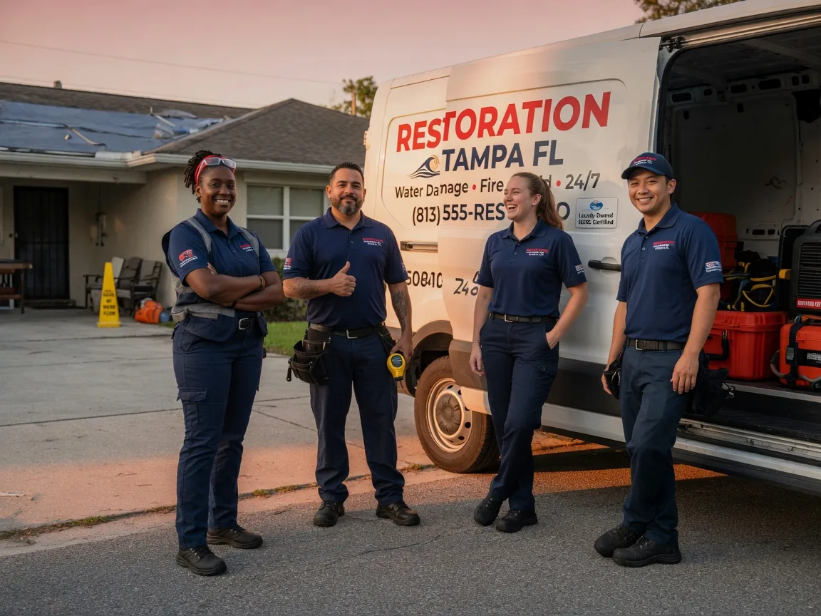 Water Damage Restoration company in Mechanicsburg, IL